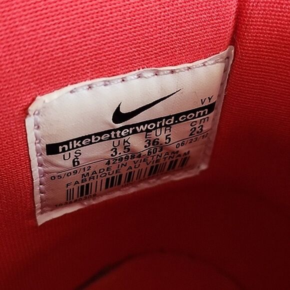 Nike Red High-Top Sneakers - Picture 9 of 9